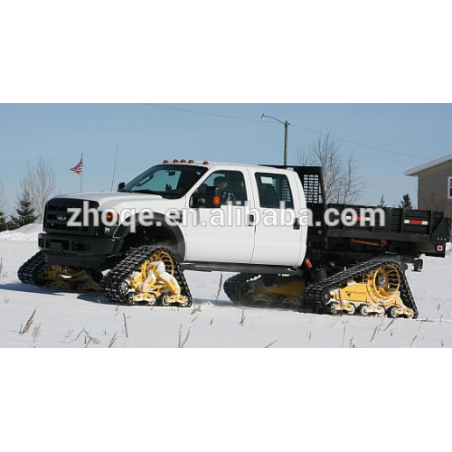 Pickup Truck rubber track system SUV